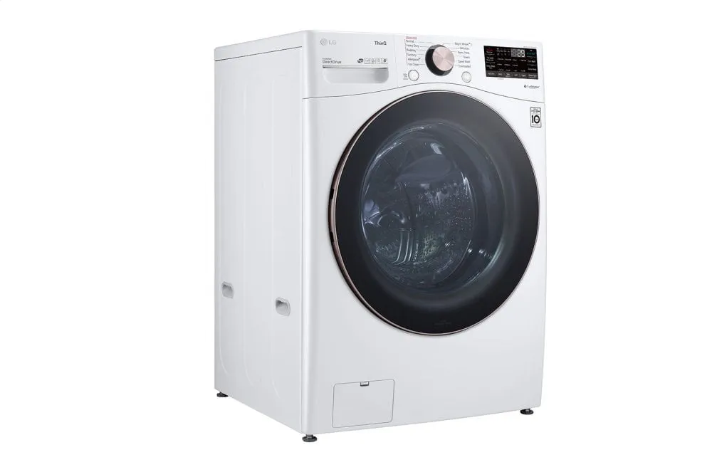 Lg WM4000HWA 4.5 Cu. Ft. Ultra Large Capacity Smart Wi-Fi Enabled Front Load Washer With Turbowash&#8482; 360(Degree) And Built-In Intelligence