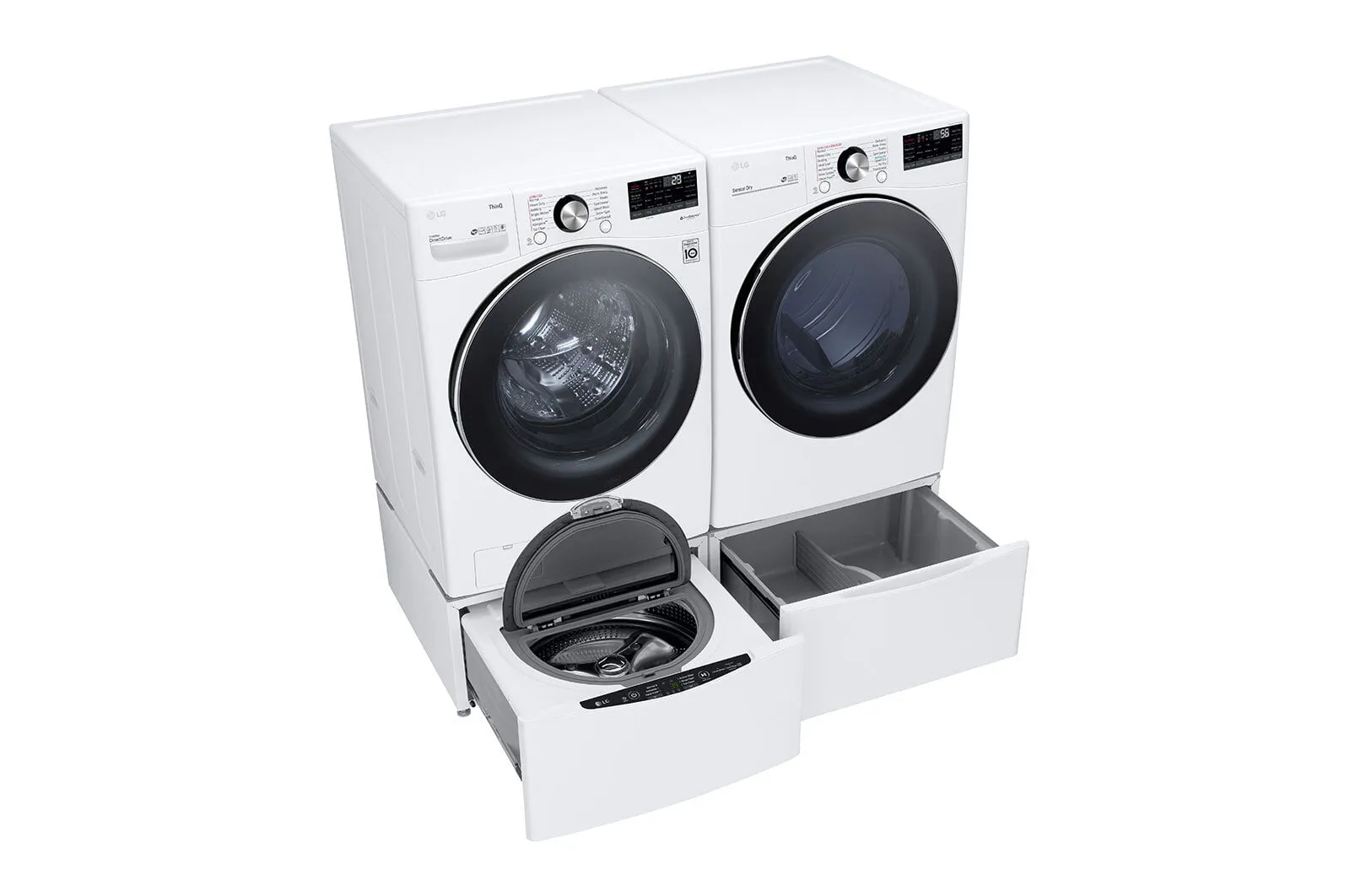 Lg WM4200HWA 5.0 Cu. Ft. Mega Capacity Smart Wi-Fi Enabled Front Load Washer With Turbowash&#8482; 360(Degree) And Built-In Intelligence