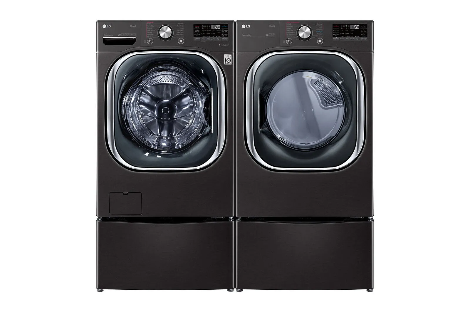 Lg WM4500HBA 5.0 Cu. Ft. Mega Capacity Smart Wi-Fi Enabled Front Load Washer With Turbowash&#8482; 360(Degree) And Built-In Intelligence