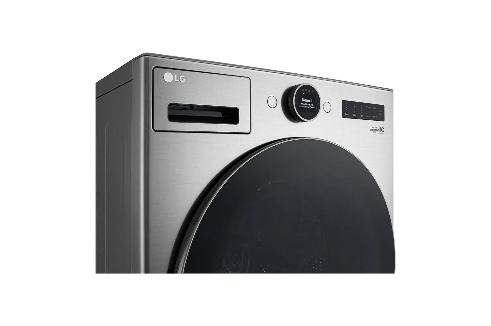 Lg WM5500HVA 4.5 Cu. Ft. Capacity Smart Front Load Energy Star Washer With Turbowash 360(Degree) And Ai Dd Built-In Intelligence