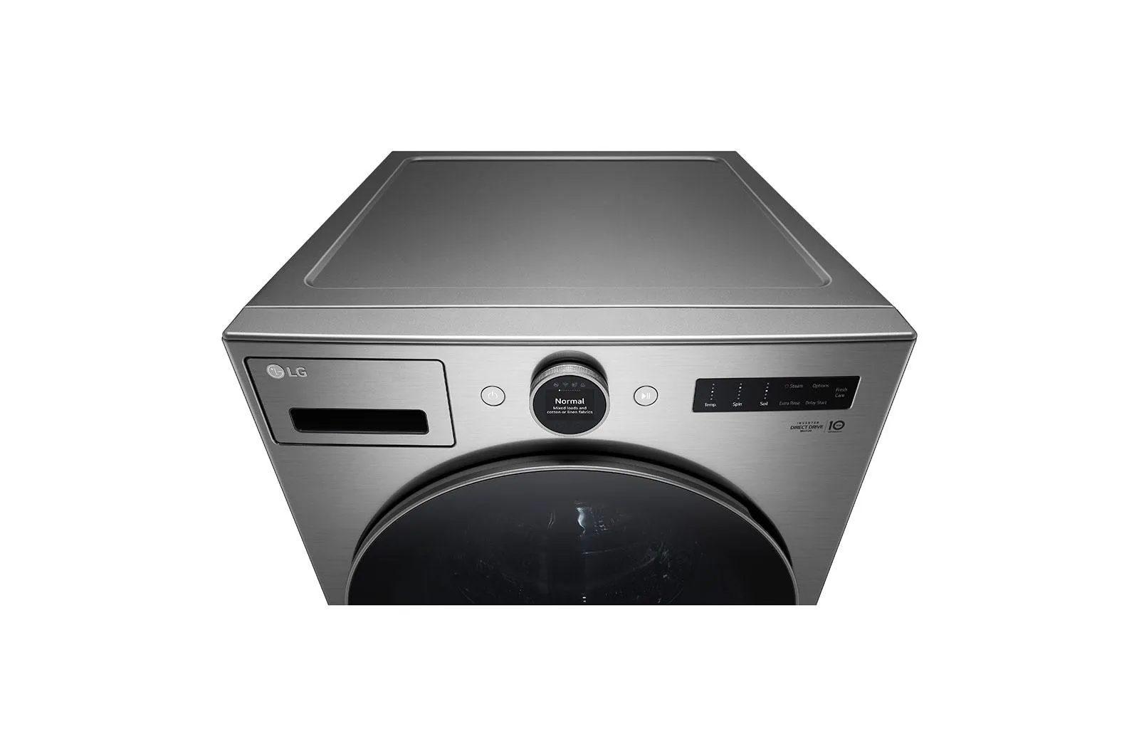 Lg WM5500HVA 4.5 Cu. Ft. Capacity Smart Front Load Energy Star Washer With Turbowash 360(Degree) And Ai Dd Built-In Intelligence