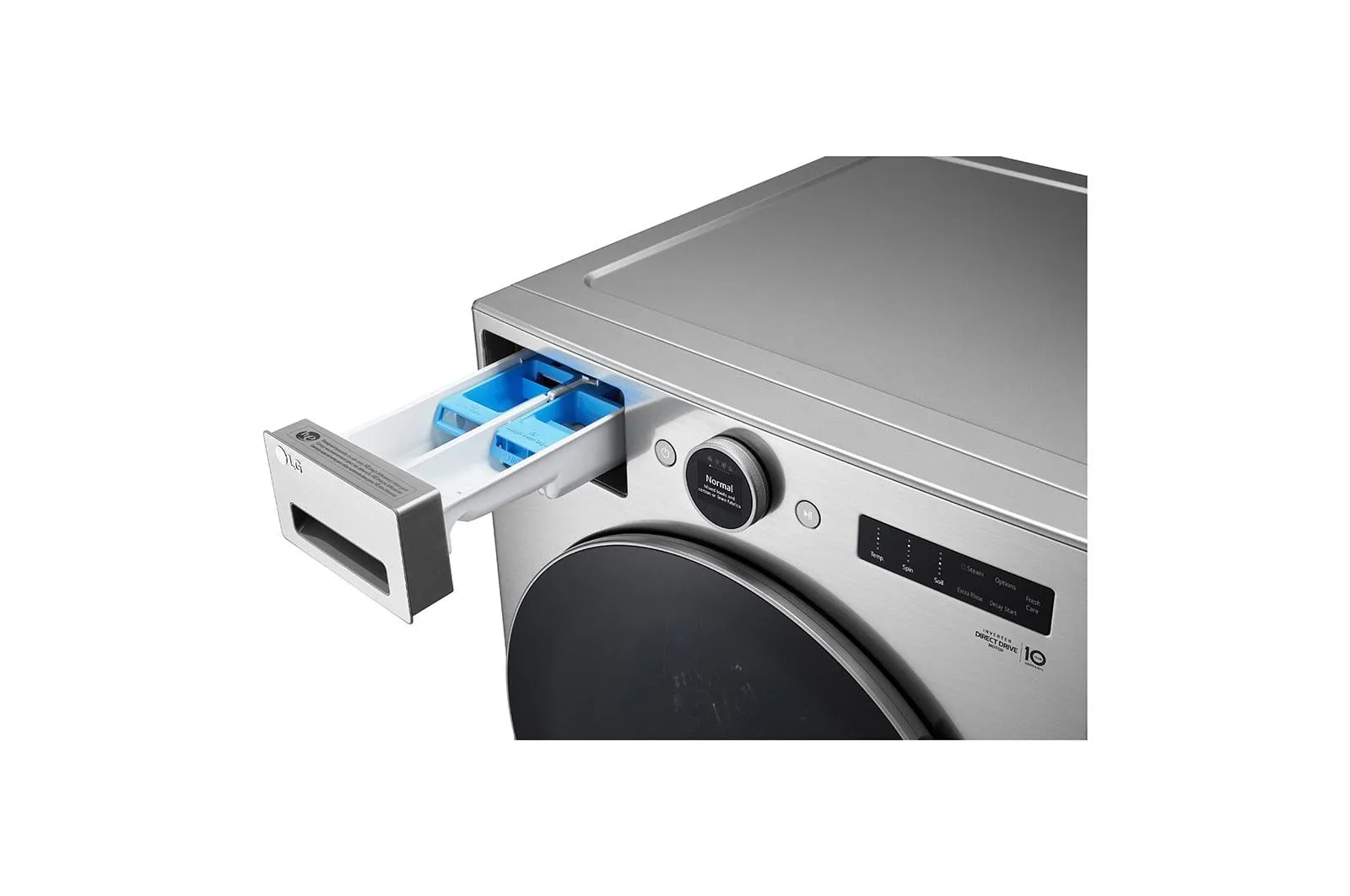 Lg WM5500HVA 4.5 Cu. Ft. Capacity Smart Front Load Energy Star Washer With Turbowash 360(Degree) And Ai Dd Built-In Intelligence