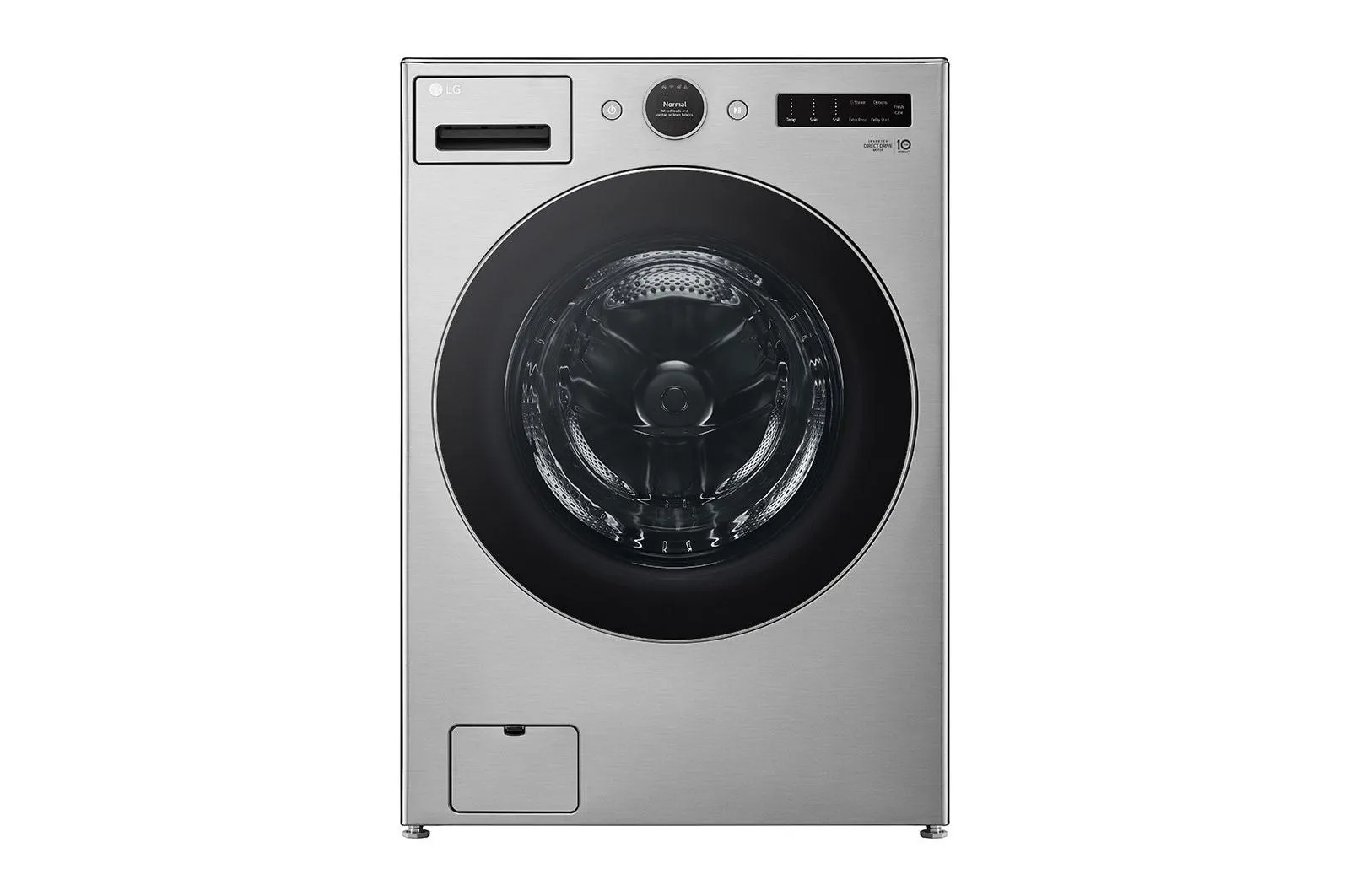Lg WM5500HVA 4.5 Cu. Ft. Capacity Smart Front Load Energy Star Washer With Turbowash 360(Degree) And Ai Dd Built-In Intelligence