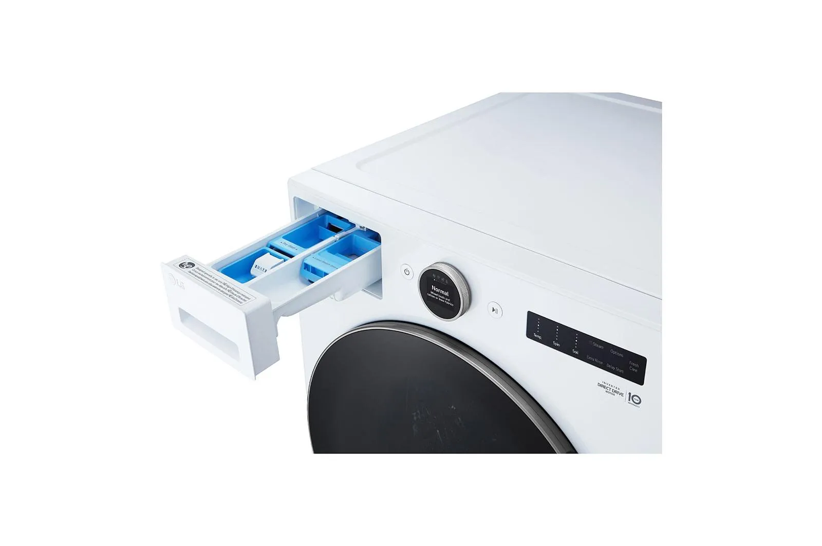 Lg WM5500HWA 4.5 Cu. Ft. Capacity Smart Front Load Energy Star Washer With Turbowash 360(Degree) And Ai Dd Built-In Intelligence