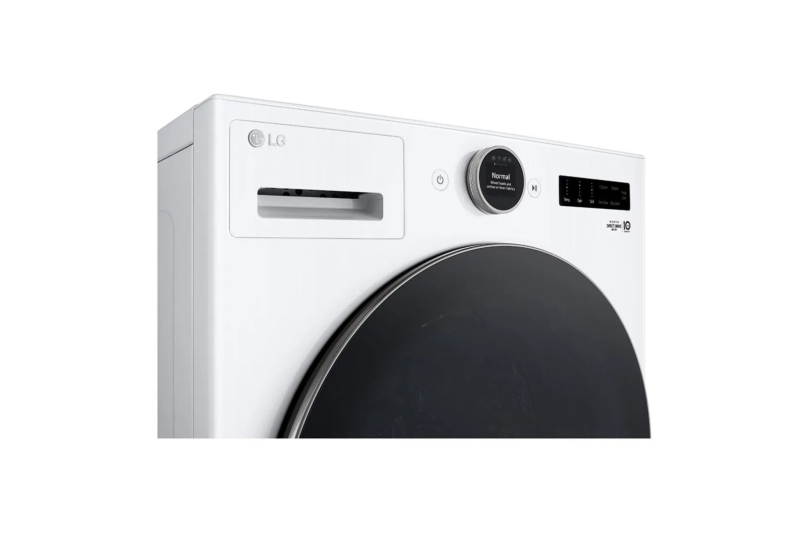 Lg WM5500HWA 4.5 Cu. Ft. Capacity Smart Front Load Energy Star Washer With Turbowash 360(Degree) And Ai Dd Built-In Intelligence