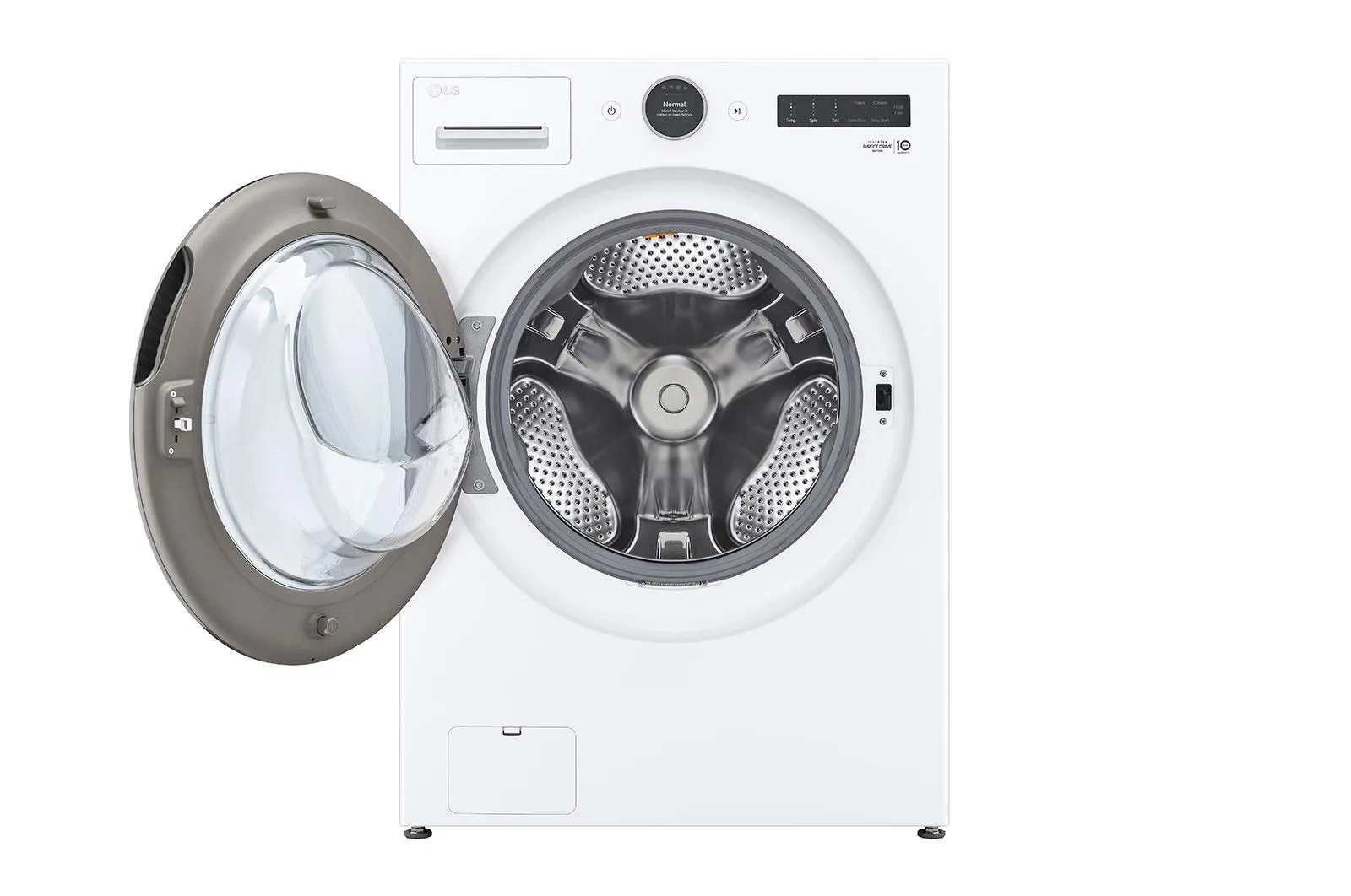 Lg WM5500HWA 4.5 Cu. Ft. Capacity Smart Front Load Energy Star Washer With Turbowash 360(Degree) And Ai Dd Built-In Intelligence