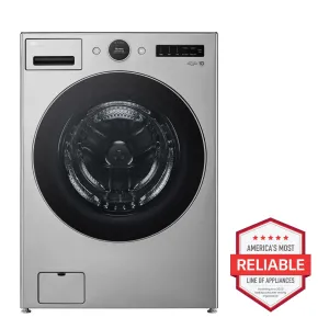 Lg WM5700HVA 4.5 Cu.Ft. Smart Front Load Washer With Turbowash 360(Degree). Built-In Intelligence And Ezdispense
