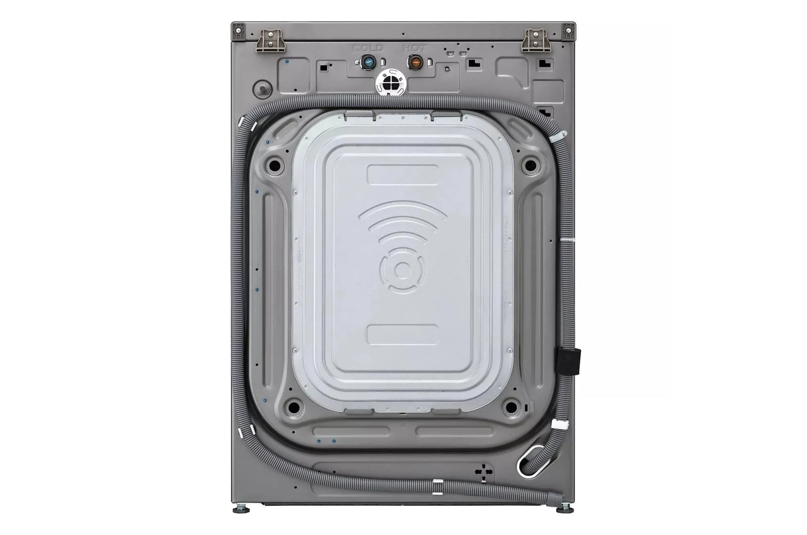 Lg WM5700HVA 4.5 Cu.Ft. Smart Front Load Washer With Turbowash 360(Degree). Built-In Intelligence And Ezdispense
