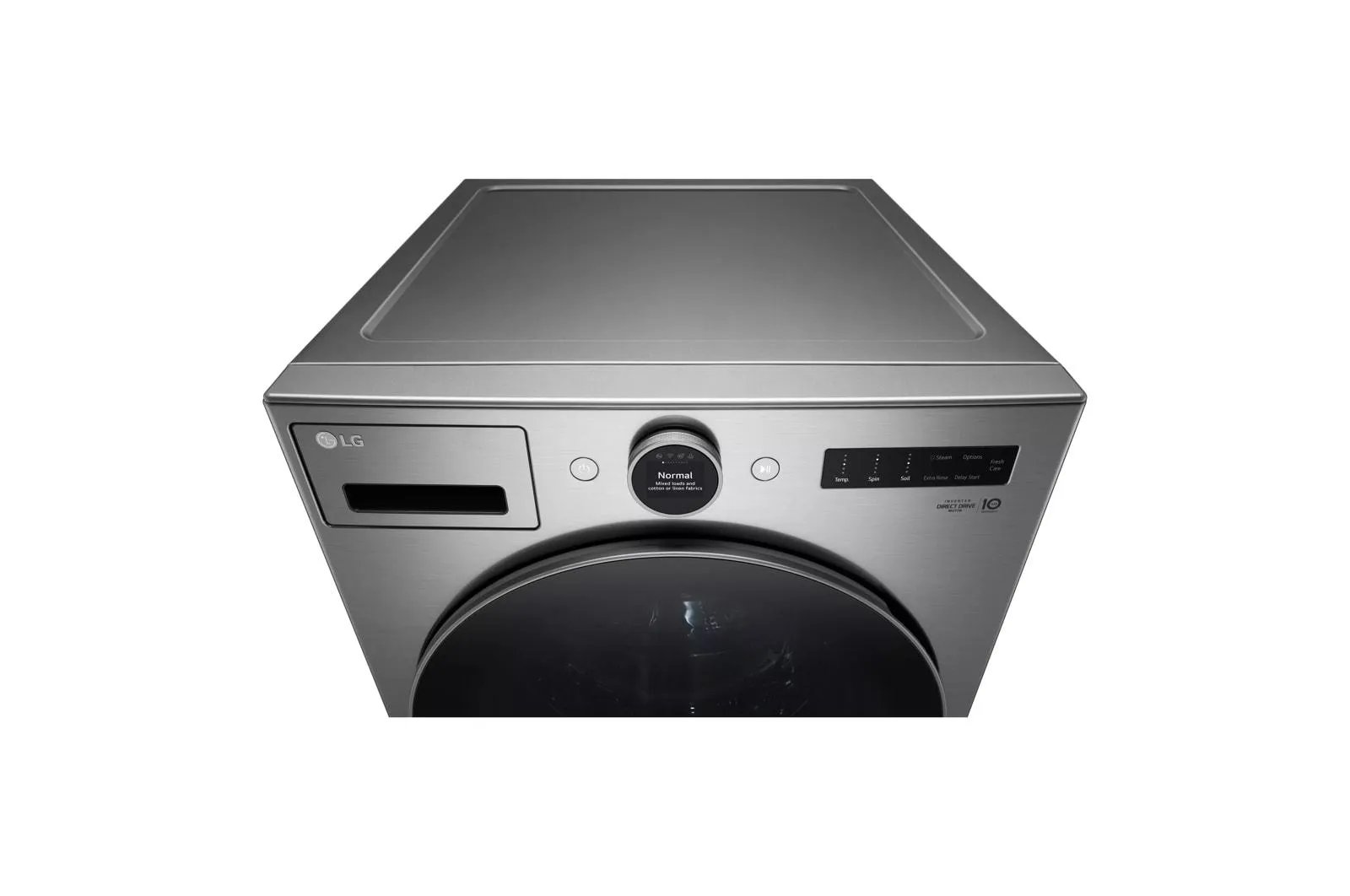 Lg WM5700HVA 4.5 Cu.Ft. Smart Front Load Washer With Turbowash 360(Degree). Built-In Intelligence And Ezdispense