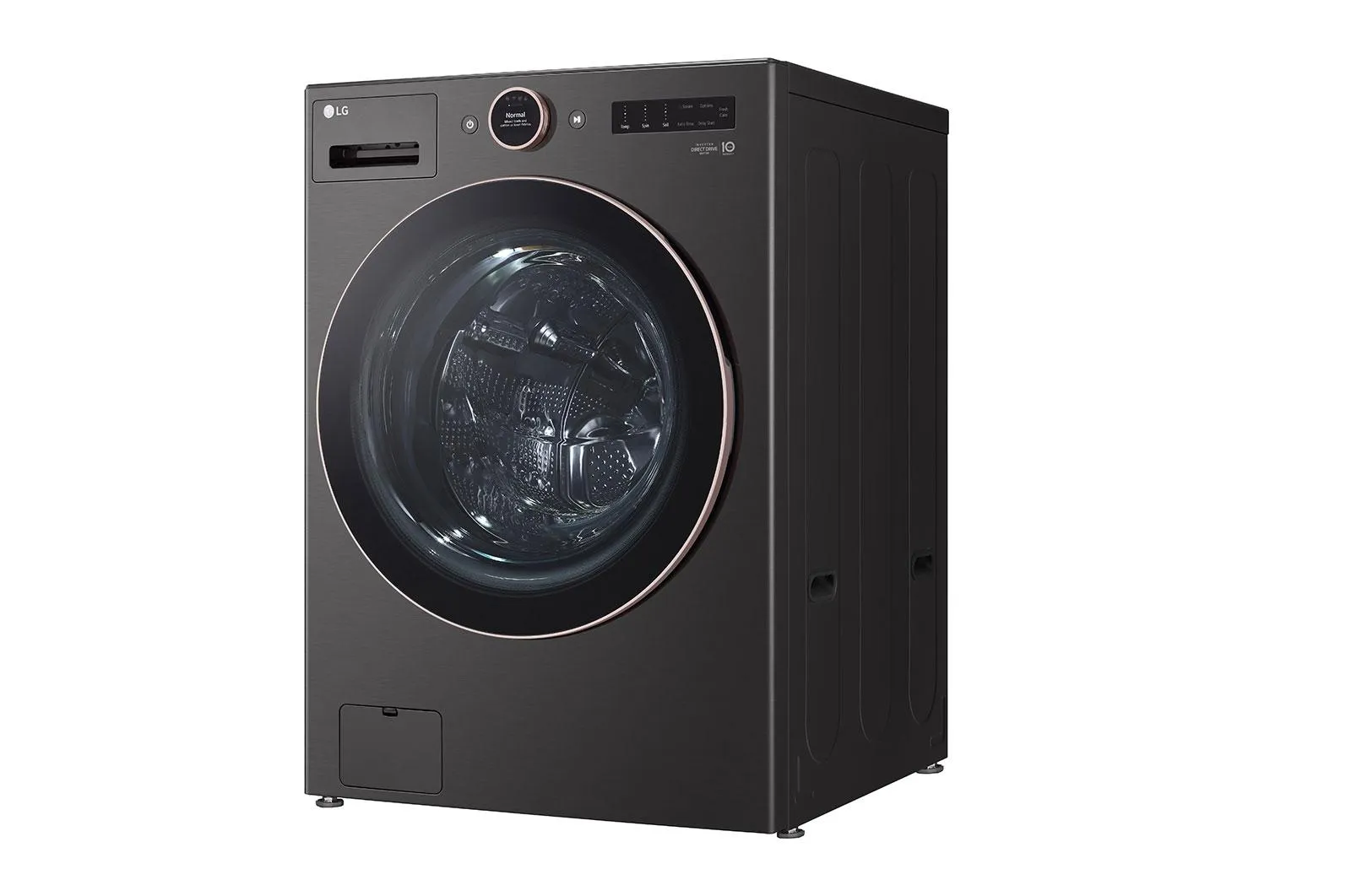 Lg WM6500HBA 5.0 Cu. Ft. Mega Capacity Smart Front Load Energy Star Washer With Turbowash 360(Degree) And Ai Dd Built-In Intelligence