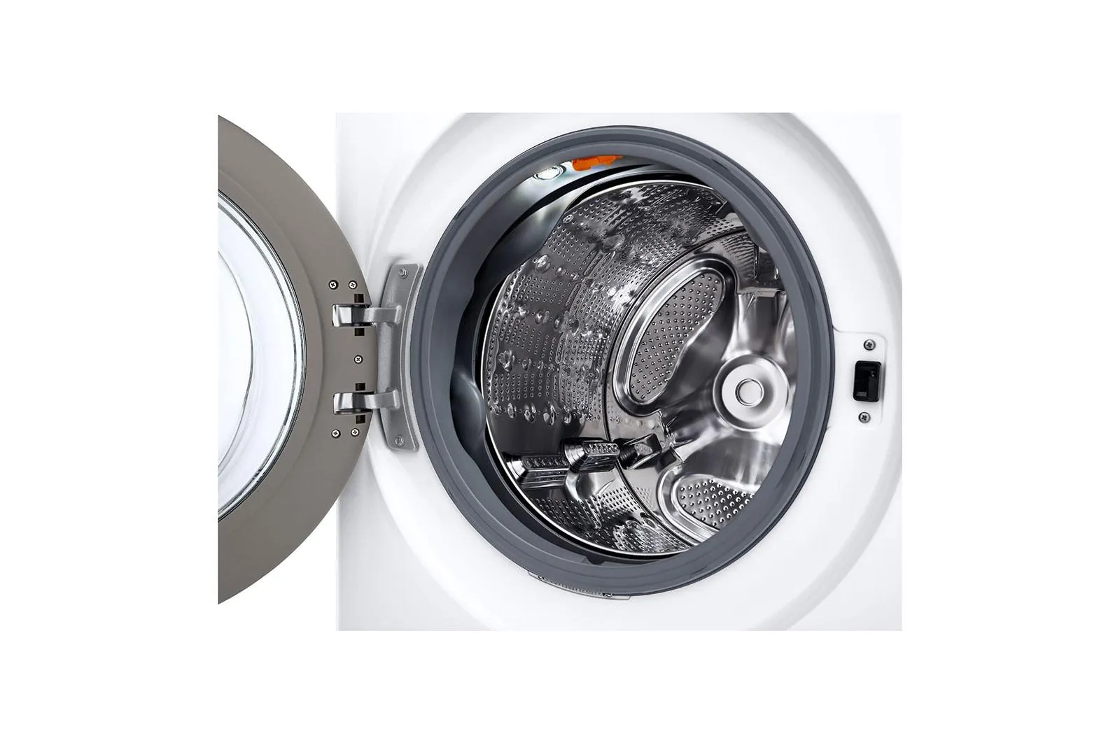 Lg WM6500HWA 5.0 Cu. Ft. Mega Capacity Smart Front Load Energy Star Washer With Turbowash 360(Degree) And Ai Dd Built-In Intelligence