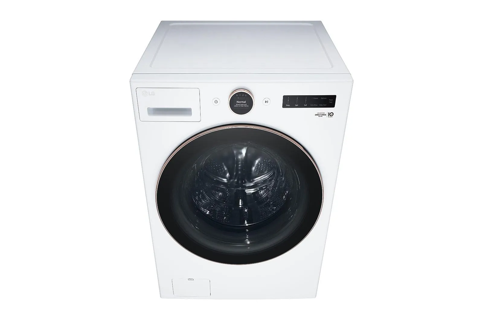 Lg WM6500HWA 5.0 Cu. Ft. Mega Capacity Smart Front Load Energy Star Washer With Turbowash 360(Degree) And Ai Dd Built-In Intelligence