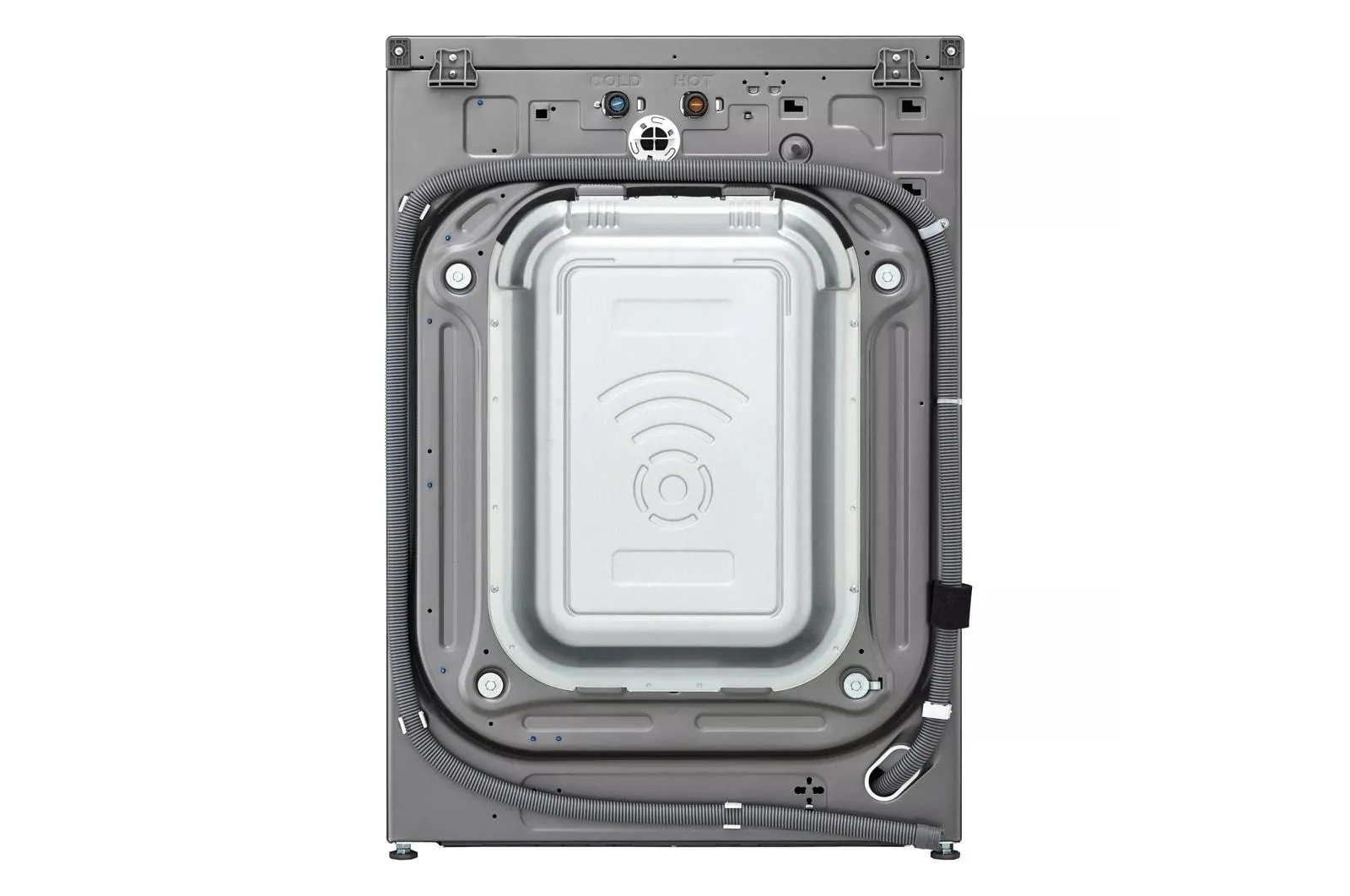 Lg WM6998HVA Ventless Washer/Dryer Combo Lg Washcombo&#8482; All-In-One 5.0 Cu. Ft. Mega Capacity With Inverter Heatpump&#8482; Technology And Direct Drive Motor