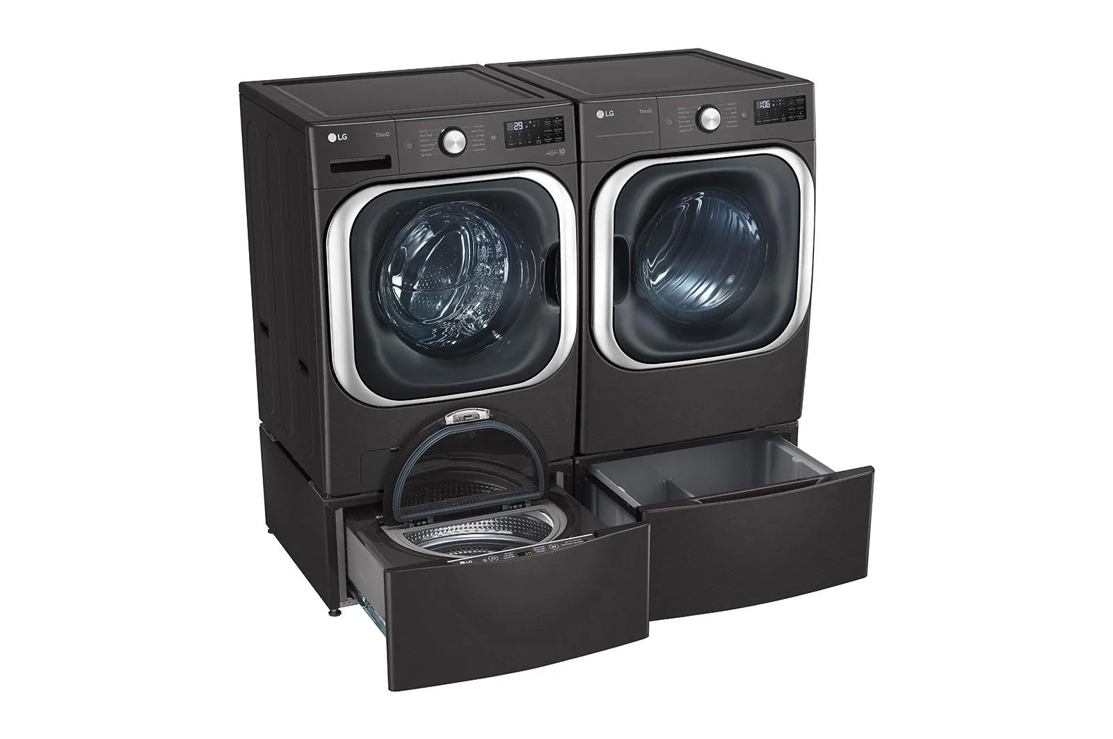 Lg WM8900HBA 5.2 Cu. Ft. Mega Capacity Smart Wi-Fi Enabled Front Load Washer With Turbowash And Built-In Intelligence