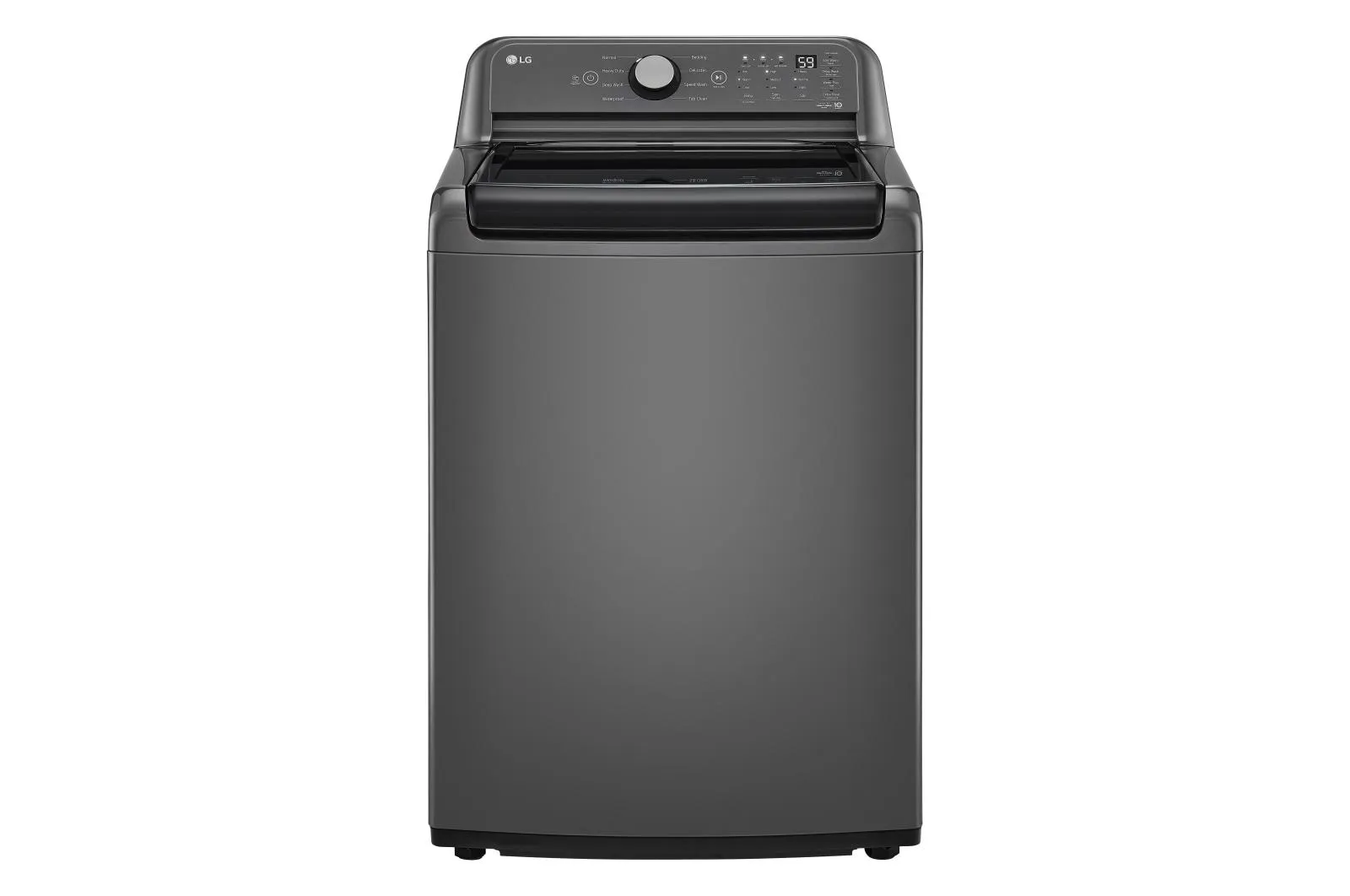 Lg WT7150CM 5.0 Cu. Ft. Top Load Energy Star Washer With Impeller. Turbodrum&#8482;. Slamproof Glass Lid. & Water Plus