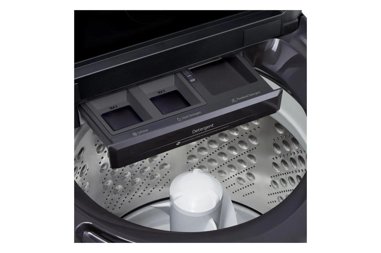 Lg WT8205CL 4.8 Cu. Ft. Mega Capacity Smart Top Load Washer With 4-Way Agitator. Easyunload&#8482; & Ai Sensing