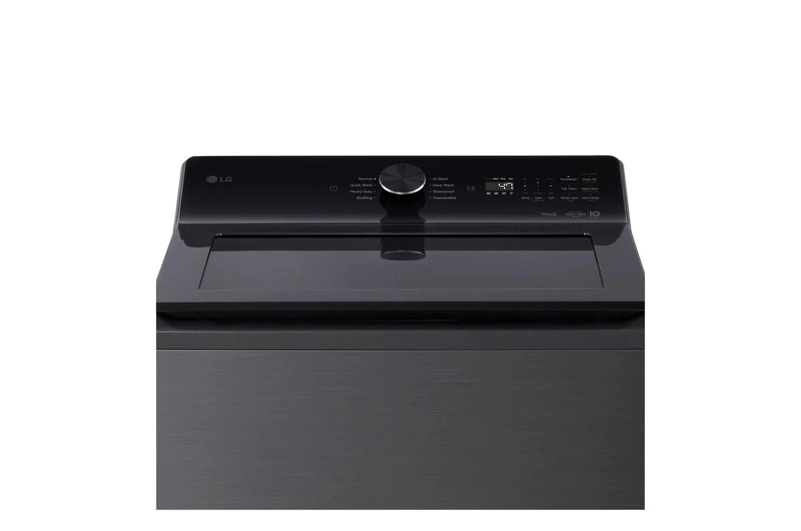 Lg WT8205CL 4.8 Cu. Ft. Mega Capacity Smart Top Load Washer With 4-Way Agitator. Easyunload&#8482; & Ai Sensing
