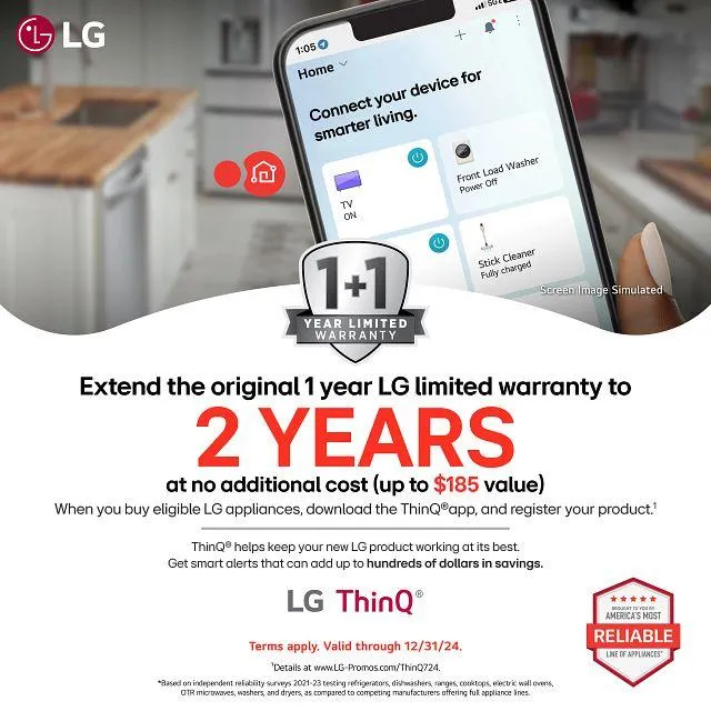 Lg WT8205CW 4.8 Cu. Ft. Mega Capacity Smart Top Load Washer With 4-Way Agitator. Easyunload&#8482; & Ai Sensing