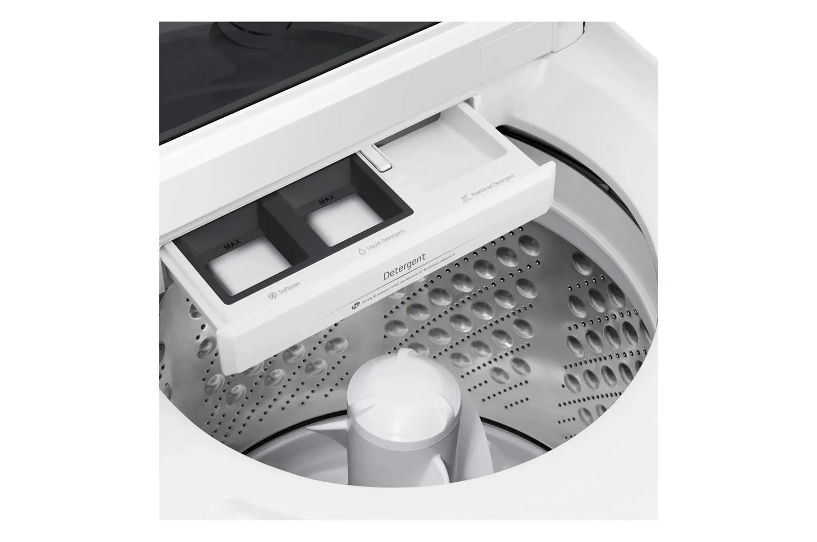Lg WT8205CW 4.8 Cu. Ft. Mega Capacity Smart Top Load Washer With 4-Way Agitator. Easyunload&#8482; & Ai Sensing