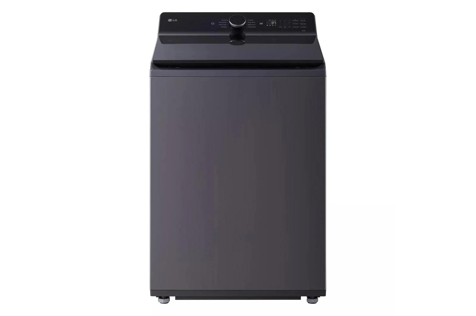 Lg WT8405CB 5.3 Cu. Ft. Mega Capacity Smart Top Load Washer With 4-Way Agitator. Easyunload&#8482; & Ai Sensing