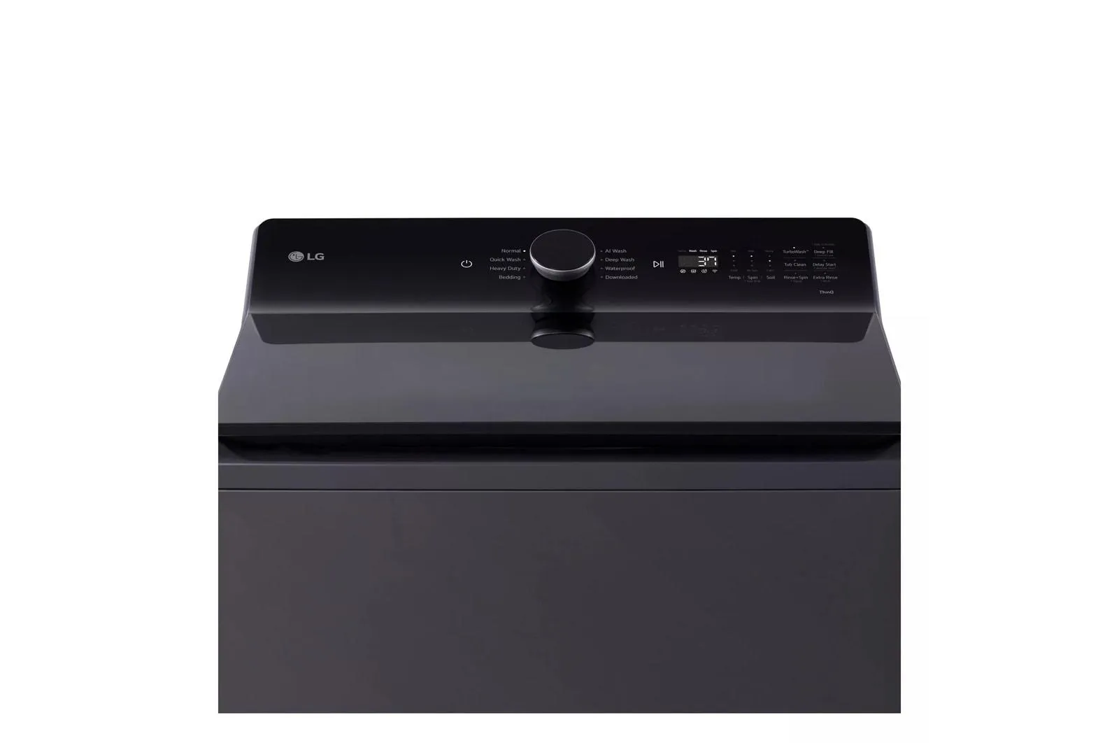 Lg WT8405CB 5.3 Cu. Ft. Mega Capacity Smart Top Load Washer With 4-Way Agitator. Easyunload&#8482; & Ai Sensing