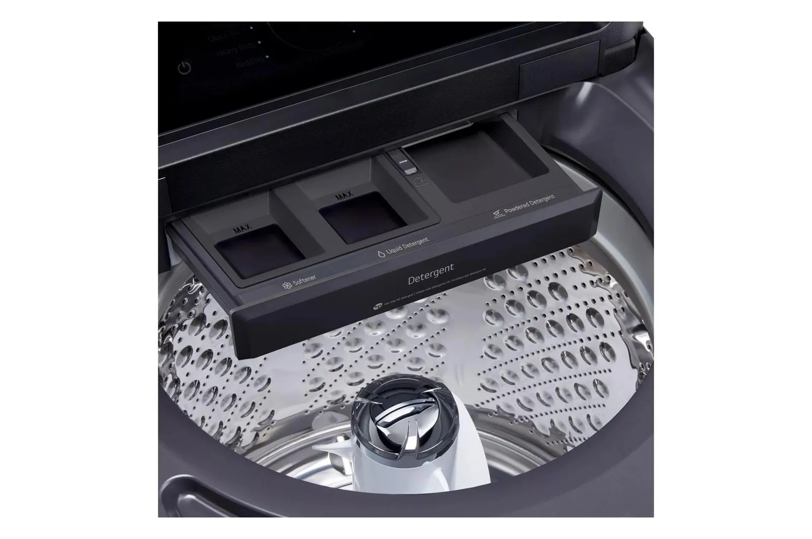 Lg WT8405CB 5.3 Cu. Ft. Mega Capacity Smart Top Load Washer With 4-Way Agitator. Easyunload&#8482; & Ai Sensing