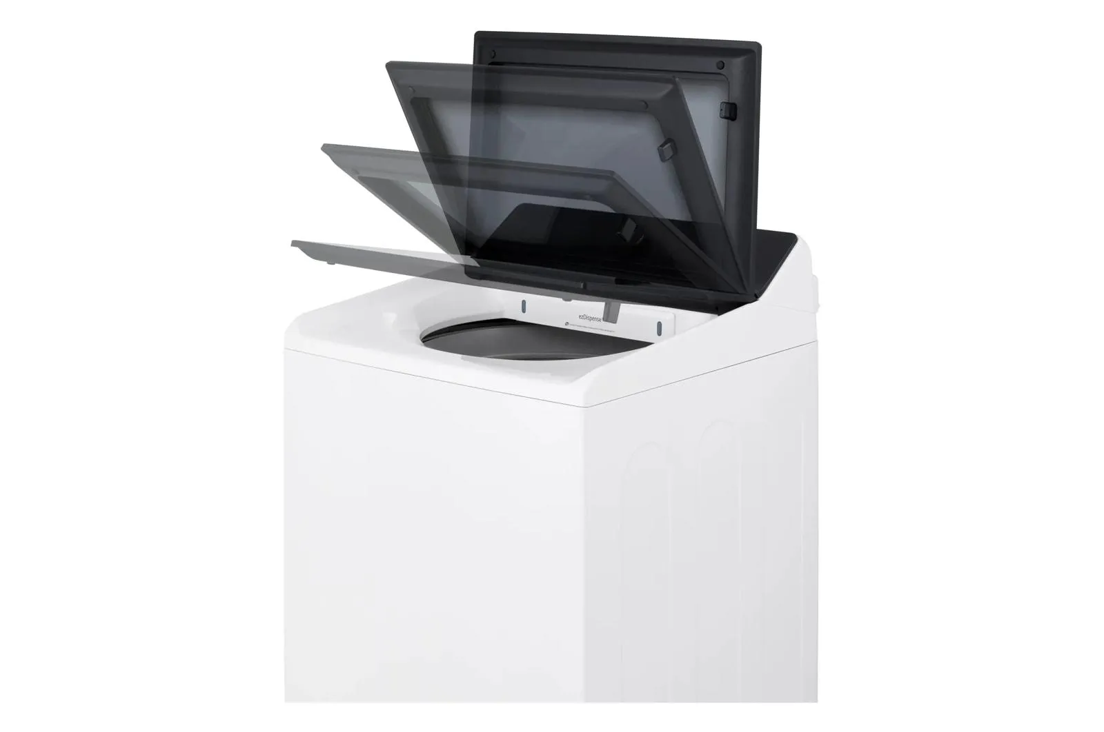Lg WT8600CW 5.5 Cu.Ft. Mega Capacity Top Load Washer With Turbowash&#8482; Washer With Steam. Ezdipense. Wi-Fi Connectivity. White
