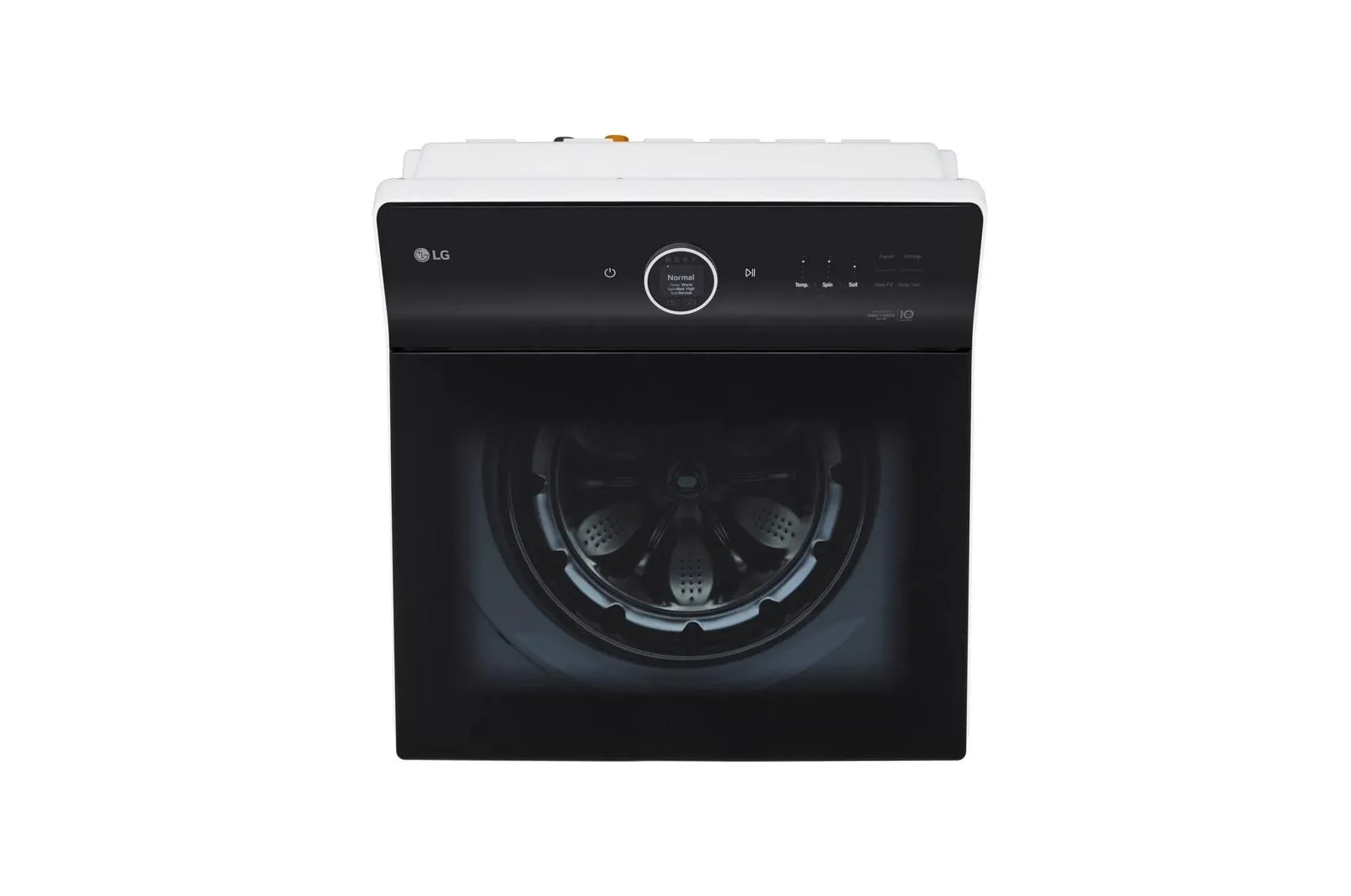 Lg WT8600CW 5.5 Cu.Ft. Mega Capacity Top Load Washer With Turbowash&#8482; Washer With Steam. Ezdipense. Wi-Fi Connectivity. White