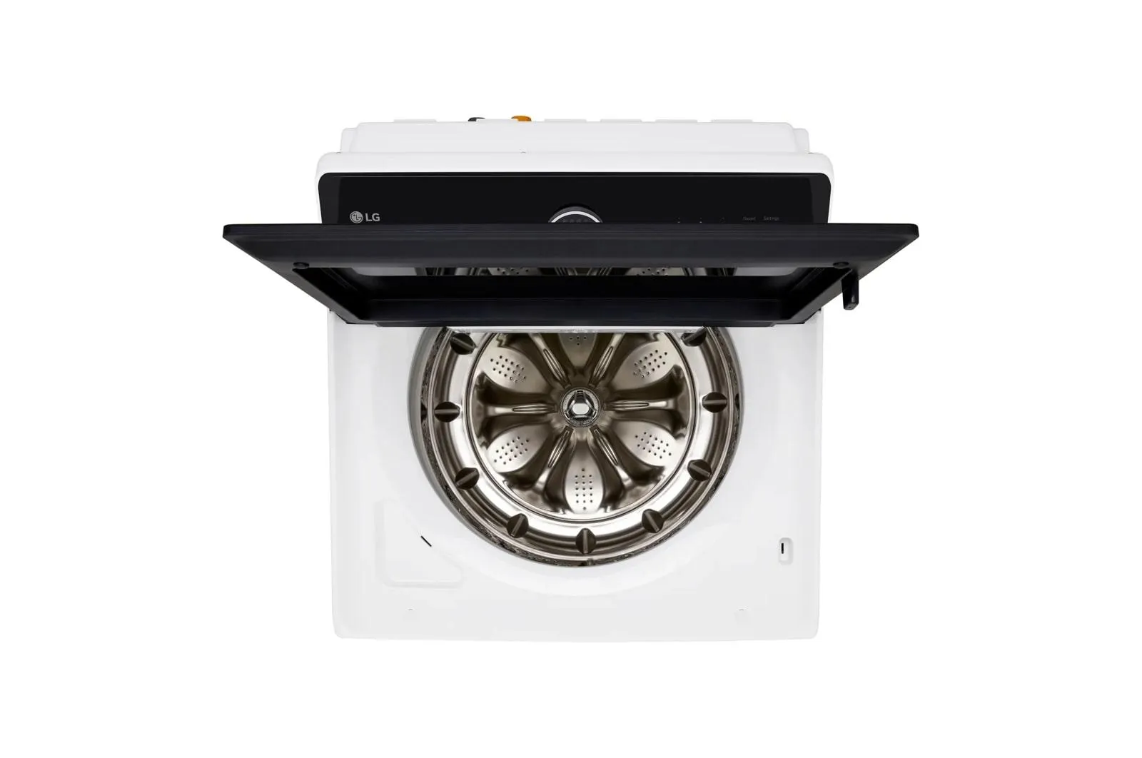 Lg WT8600CW 5.5 Cu.Ft. Mega Capacity Top Load Washer With Turbowash&#8482; Washer With Steam. Ezdipense. Wi-Fi Connectivity. White