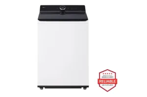 Lg WT8600CW 5.5 Cu.Ft. Mega Capacity Top Load Washer With Turbowash&#8482; Washer With Steam. Ezdipense. Wi-Fi Connectivity. White