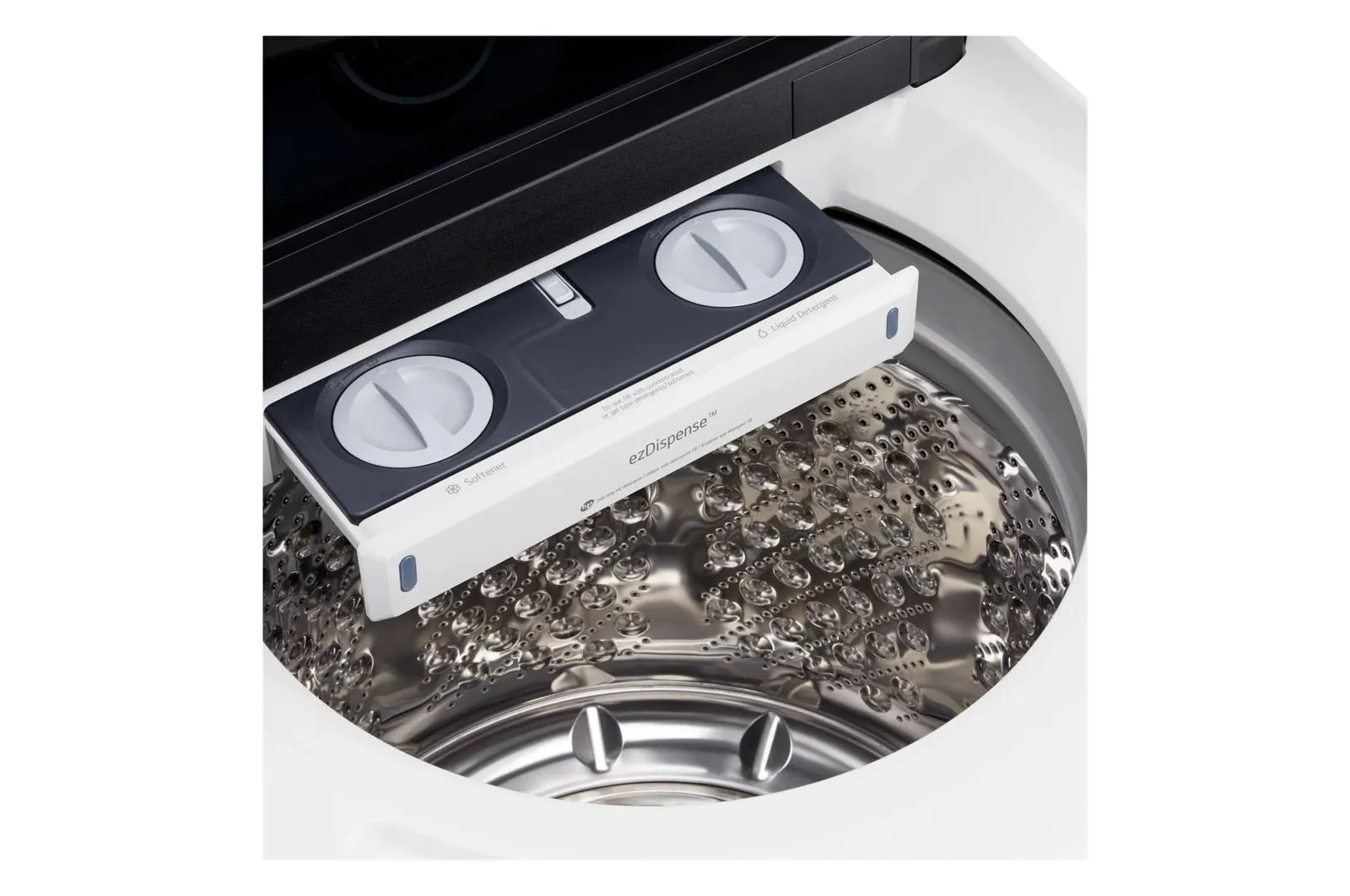 Lg WT8600CW 5.5 Cu.Ft. Mega Capacity Top Load Washer With Turbowash&#8482; Washer With Steam. Ezdipense. Wi-Fi Connectivity. White