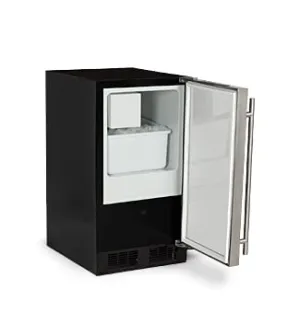 Marvel MA15CRS1RS Marvel 15 Ada Height Crescent Ice Machine - Solid Stainless Steel Door - Right Hinge