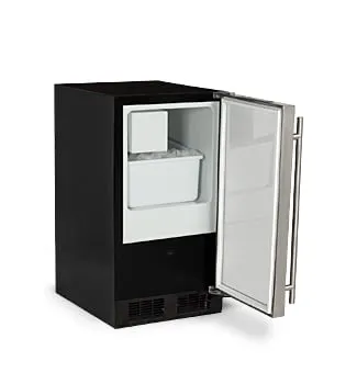 Marvel MA15CRS1RS Marvel 15 Ada Height Crescent Ice Machine - Solid Stainless Steel Door - Right Hinge