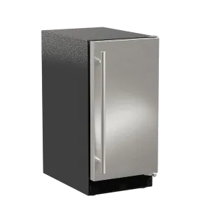 Marvel MACL215SS01A 15-In Low Profile Built-In Clear Ice Machine. Gravity Drain Application With Door Style - Stainless Steel