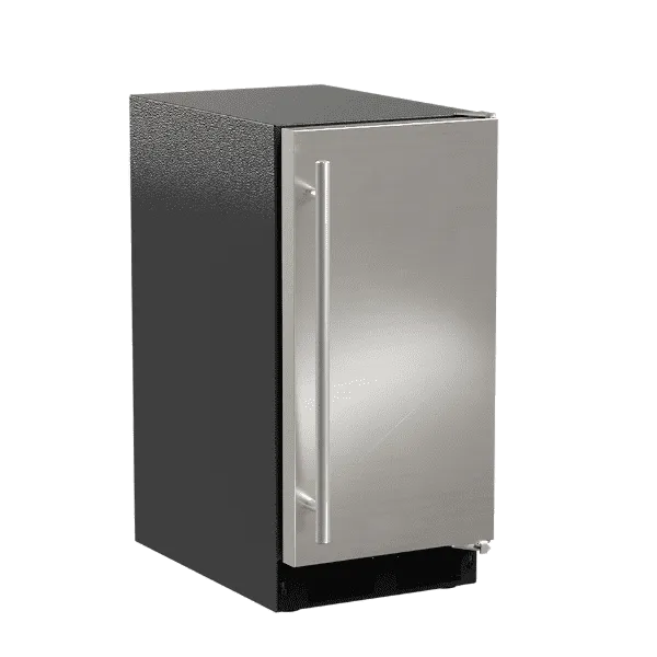 Marvel MACL215SS01A 15-In Low Profile Built-In Clear Ice Machine. Gravity Drain Application With Door Style - Stainless Steel