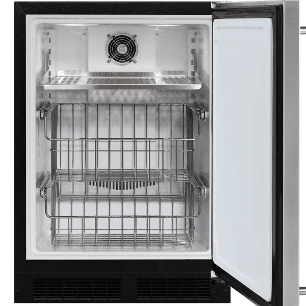 Marvel MLFZ224SS01A 24-In Built-In High-Capacity Freezer With Door Style - Gray