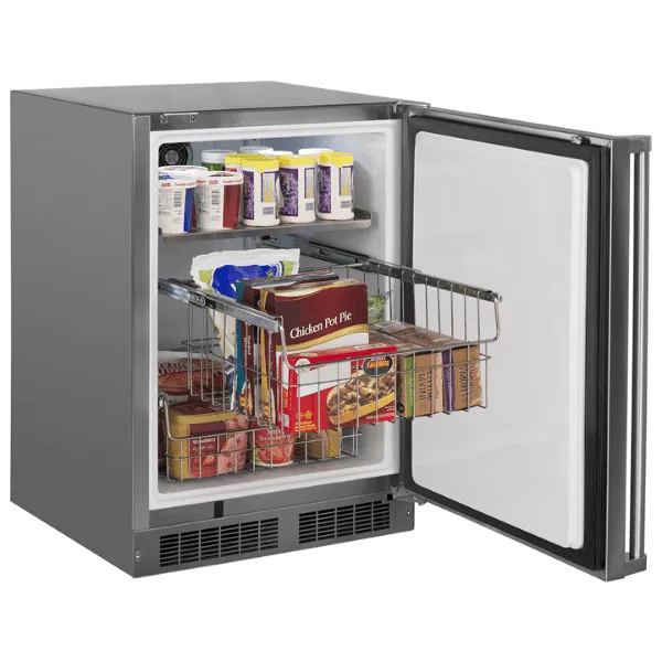 Marvel MOFZ224SS31A 24-In Outdoor Built-In All Freezer With Door Style - Stainless Steel