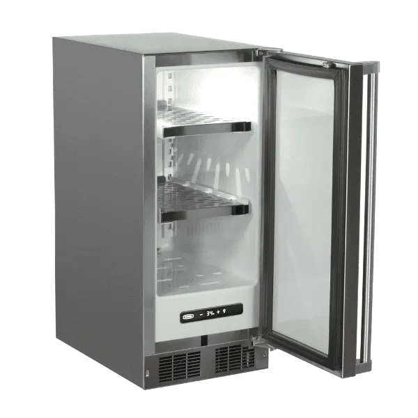 Marvel MORE215SS31A 15-In Outdoor Built-In Refrigerator With Door Style - Stainless Steel