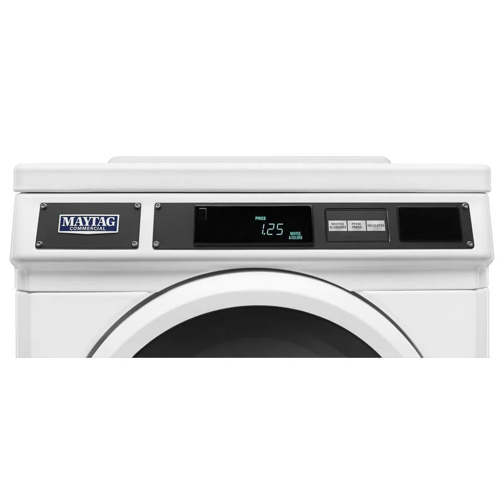 Maytag MDE28PRCYW Commercial Electric Dryer. Card Reader Ready Or Non-Vend