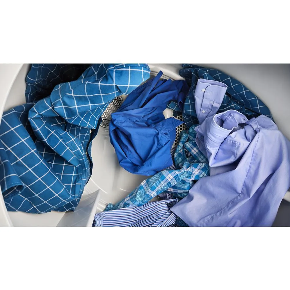 Maytag MED4005SW Top Load Electric Wrinkle Prevent Dryer - 7.0 Cu. Ft.