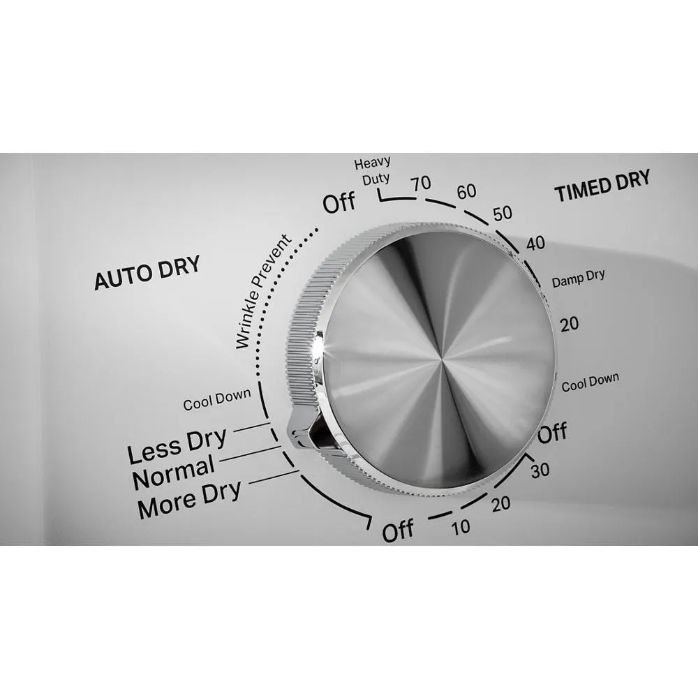 Maytag MED4005SW Top Load Electric Wrinkle Prevent Dryer - 7.0 Cu. Ft.