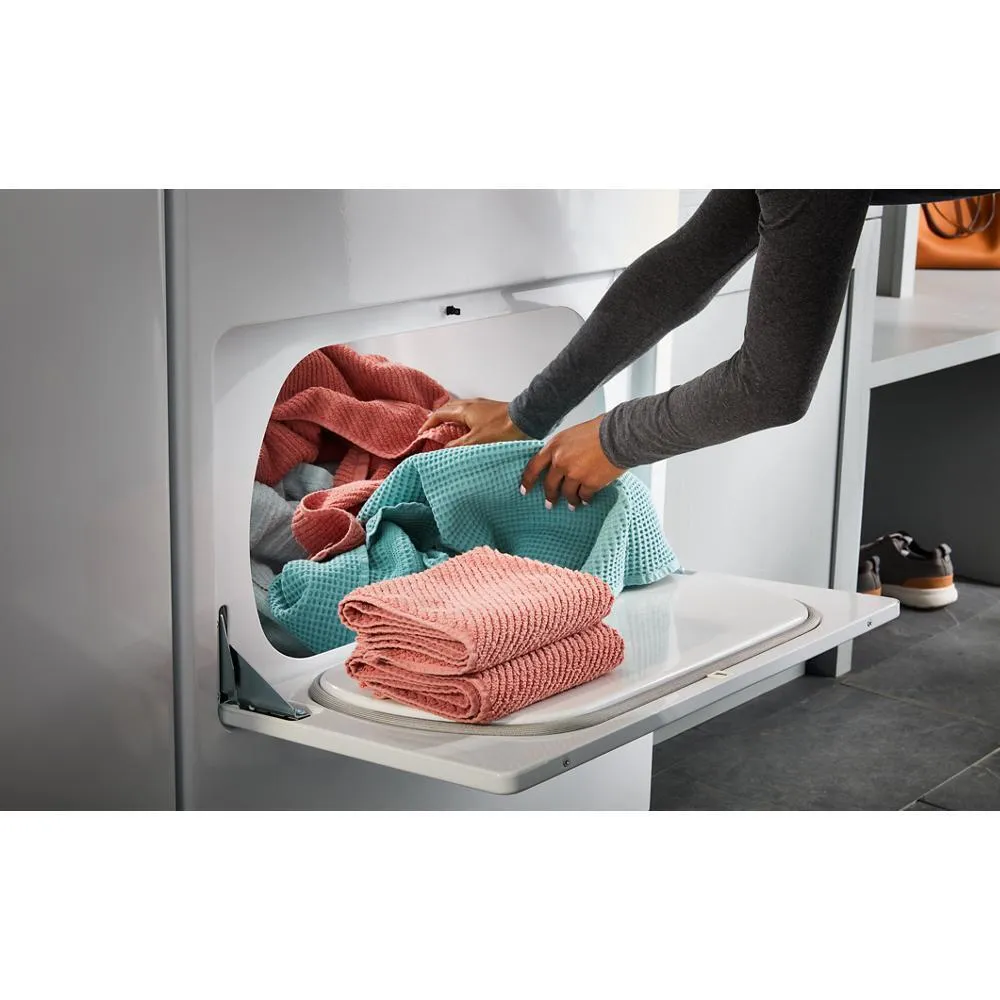 Maytag MED4005SW Top Load Electric Wrinkle Prevent Dryer - 7.0 Cu. Ft.