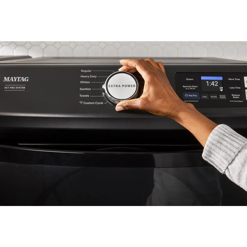 Maytag MGD7020RU Smart Pet Pro Front Load Gas Dryer - 7.4 Cu. Ft.