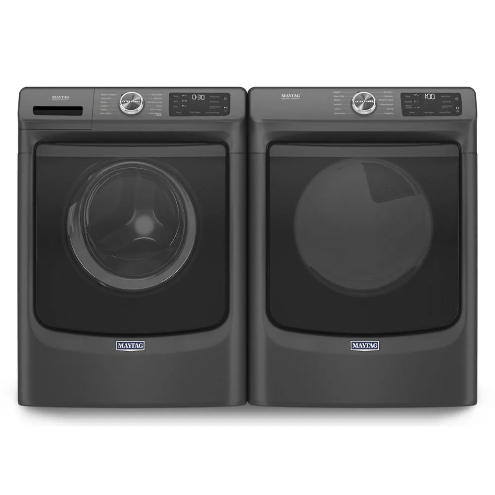 Maytag MHW6630MBK Front Load Washer With Extra Power And 16-Hr Fresh Hold Option - 4.8 Cu. Ft.