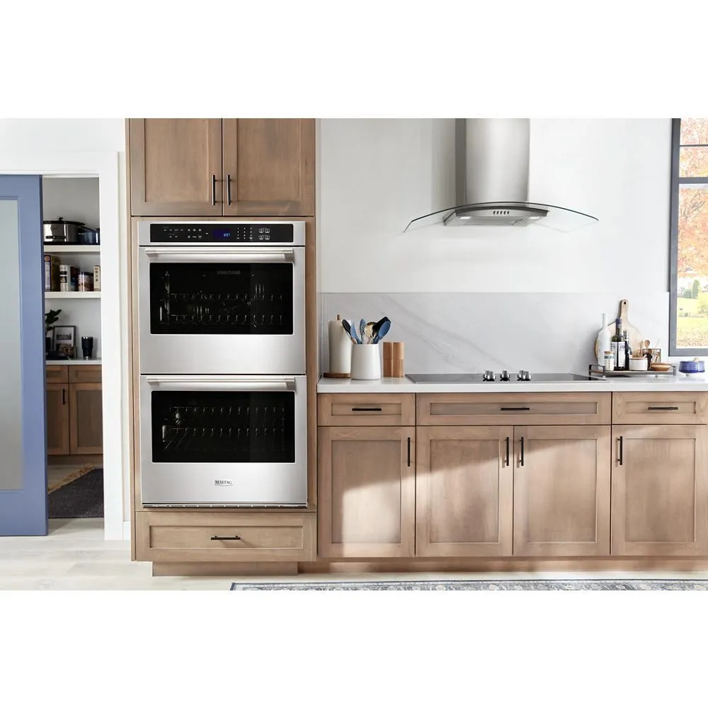 Maytag MOED6027LZ 27-Inch Double Wall Oven With Air Fry And Basket - 8.6 Cu. Ft.