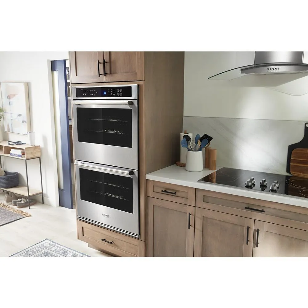 Maytag MOED6027LZ 27-Inch Double Wall Oven With Air Fry And Basket - 8.6 Cu. Ft.