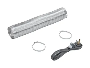 Maytag W10182829RB Electric Dryer Vent Kit - Stainless Steel
