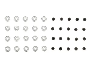 Panduit - Rack screws and washers - silver MA018