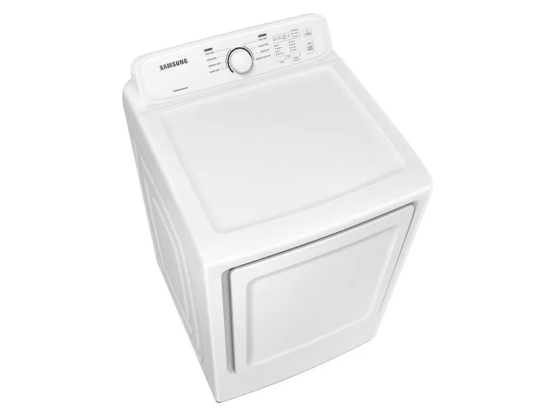 Samsung DVE41A3000W 7.2 Cu. Ft. Electric Dryer With Sensor Dry And 8 Drying Cycles In White