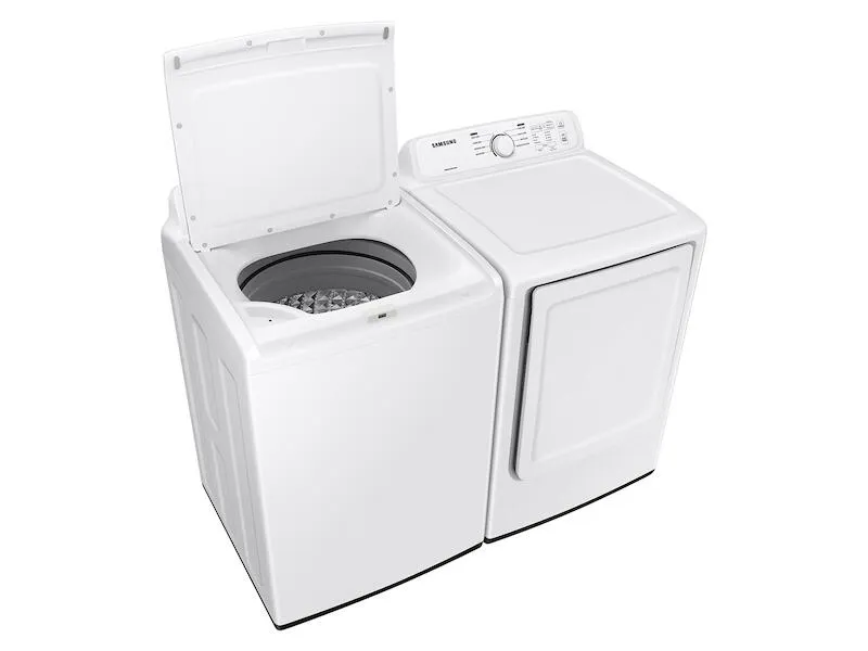 Samsung DVE41A3000W 7.2 Cu. Ft. Electric Dryer With Sensor Dry And 8 Drying Cycles In White